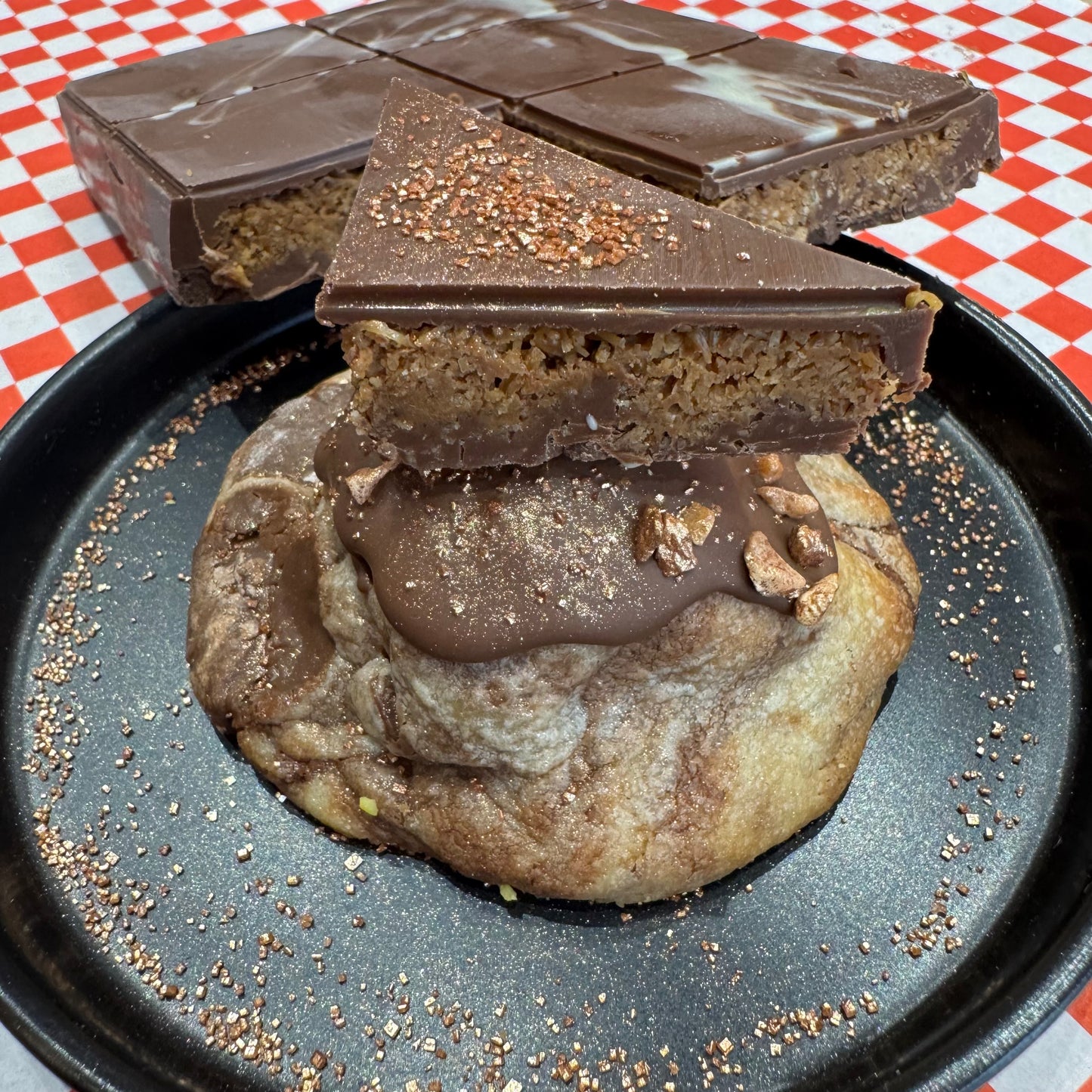 Cookie Kunafe Dubai Praliné