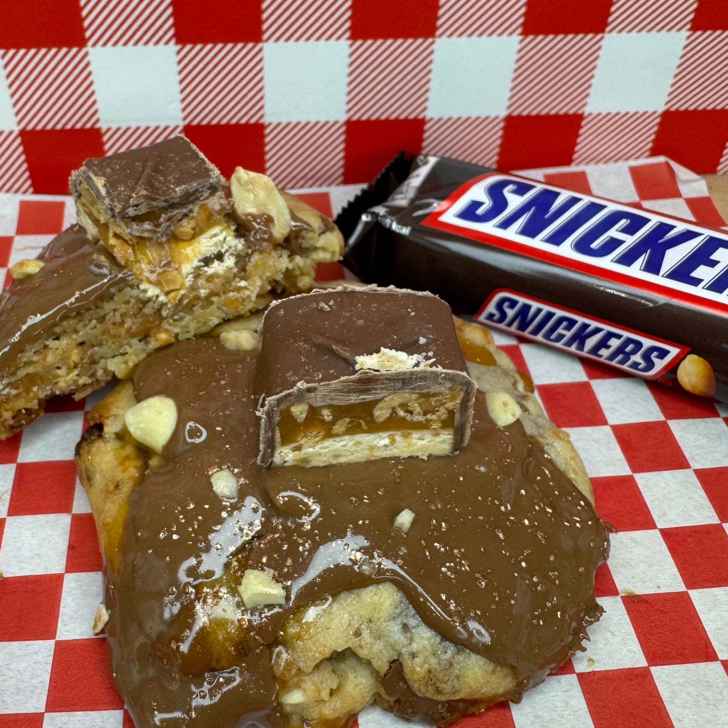 Cookie au Snickers