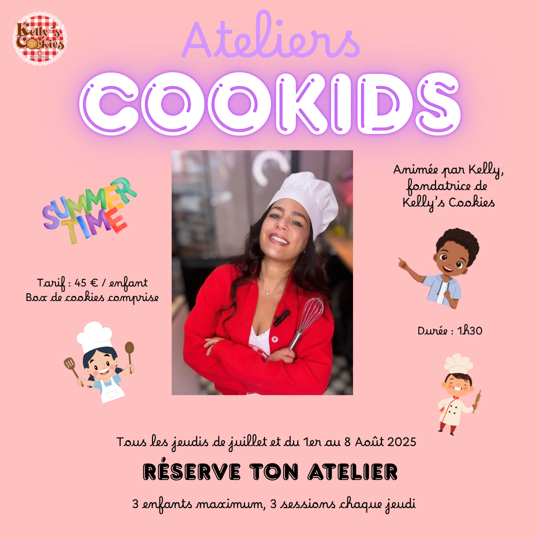 Ateliers Cookids - Cet été avec Kelly Cuisine ton Cookie