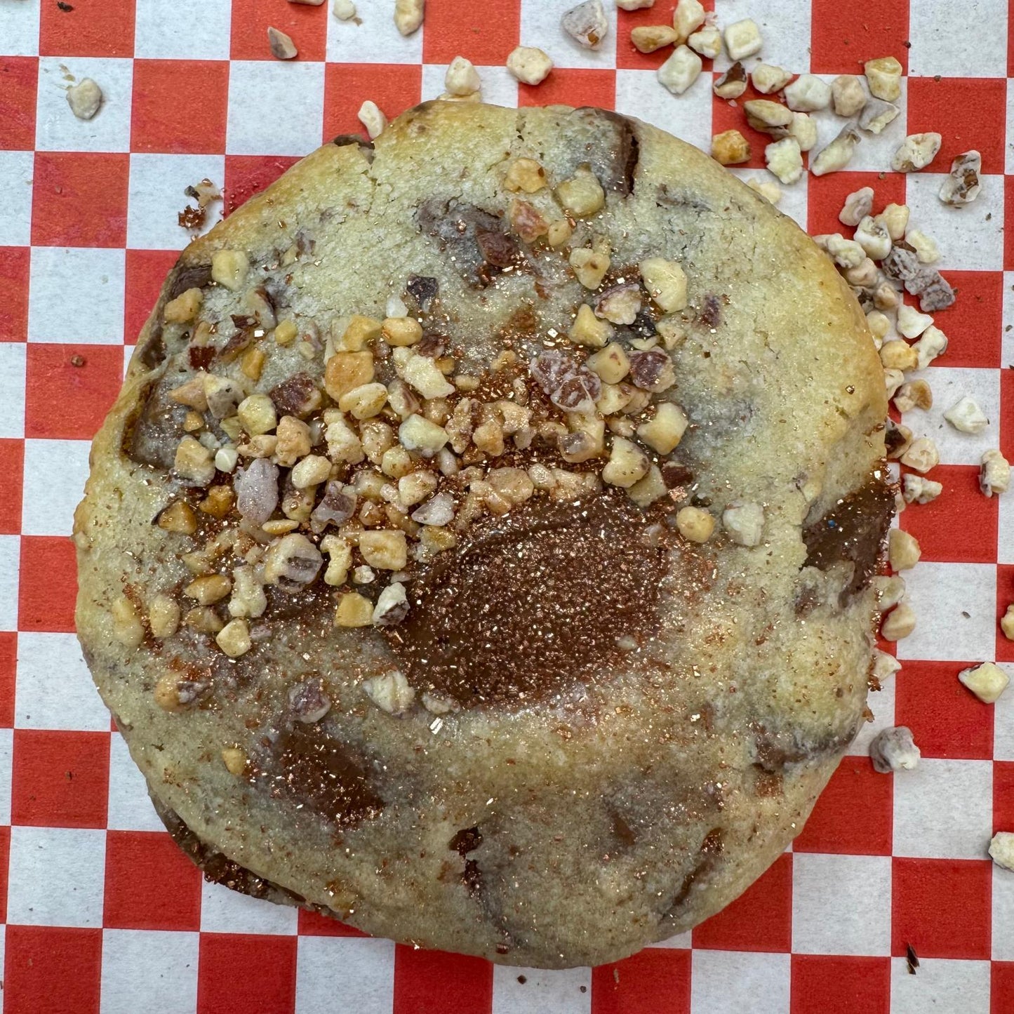 Cookie Douceur Chocolat au Lait & Amandes Caramélisées